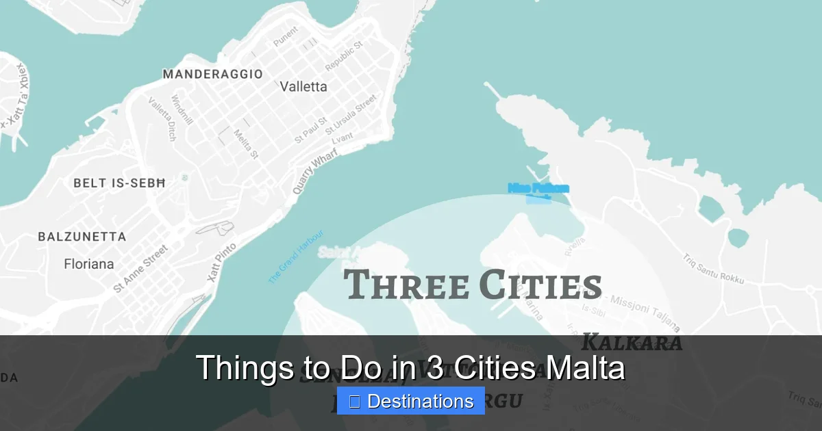Things to Do in 3 Cities Malta