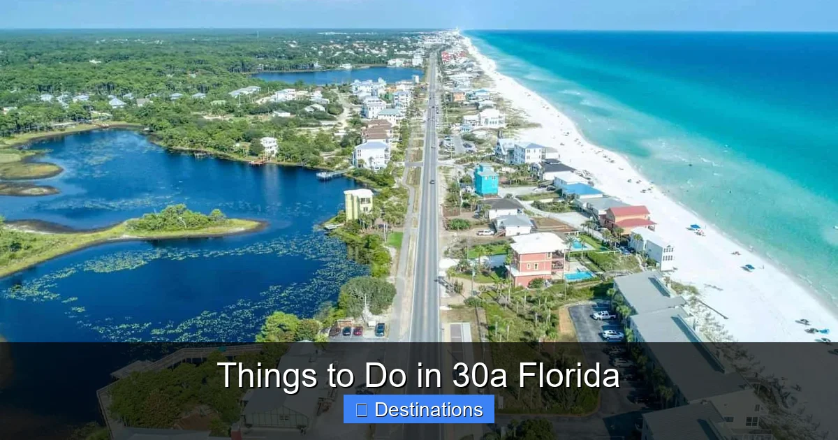 Things to Do in 30a Florida