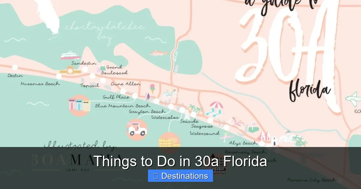 Things to Do in 30a Florida