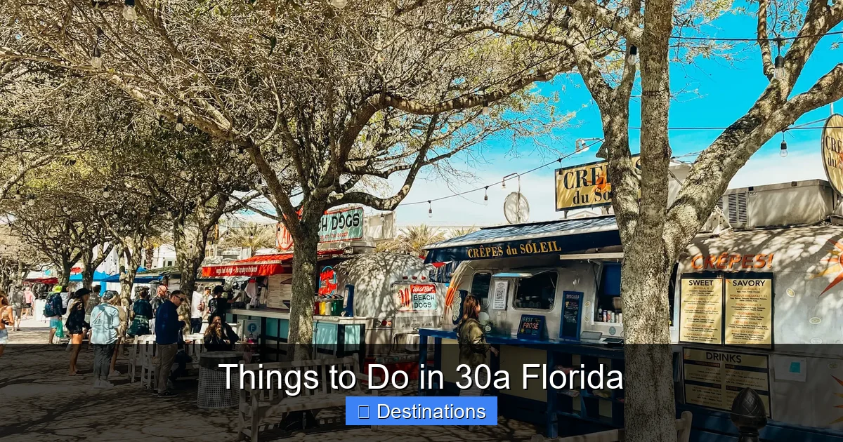 Things to Do in 30a Florida