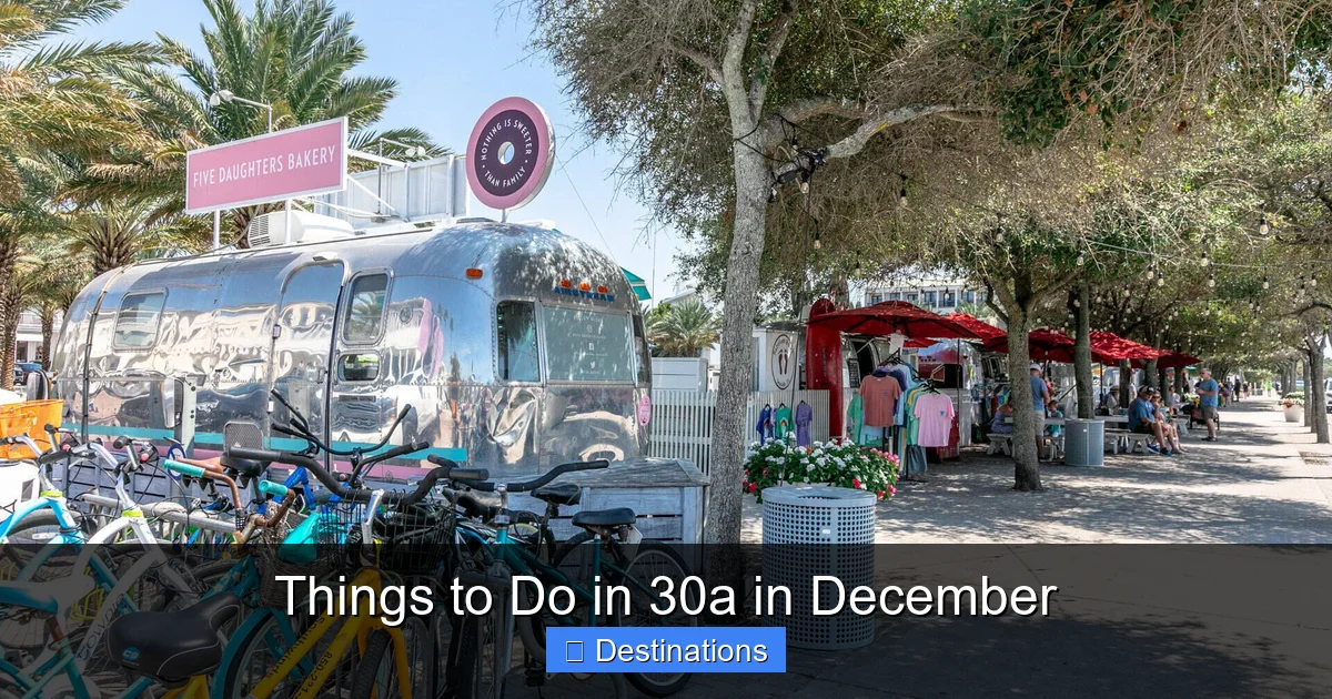 Things to Do in 30a in December