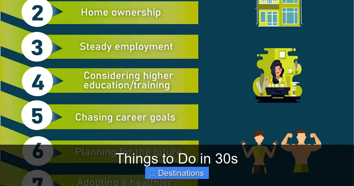 Things to Do in 30s