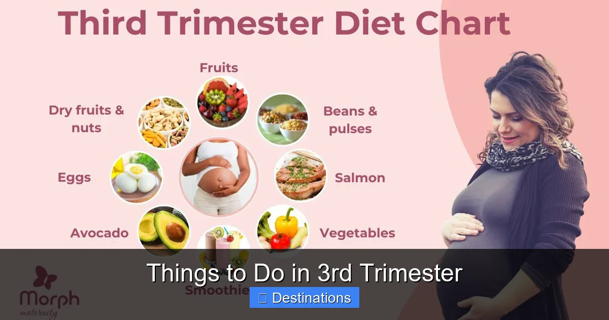 Things to Do in 3rd Trimester