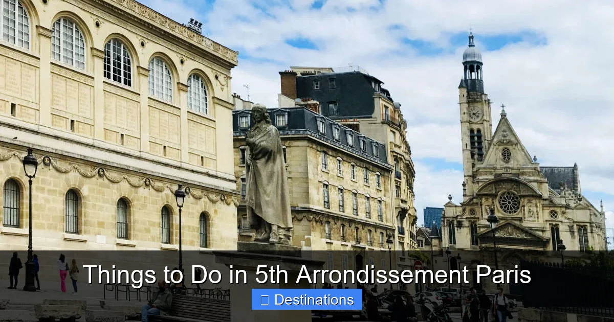 Things to Do in 5th Arrondissement Paris