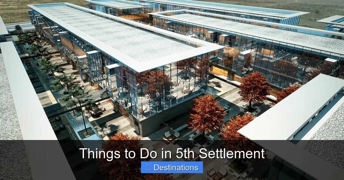Things to Do in 5th Settlement