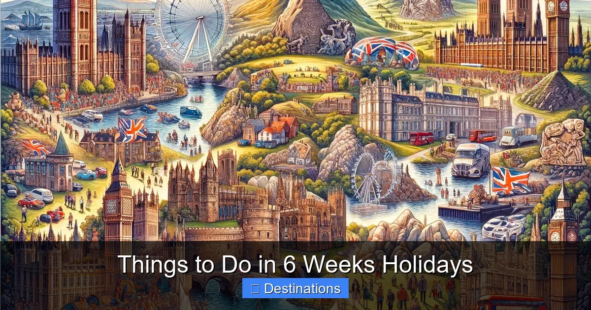 Things to Do in 6 Weeks Holidays