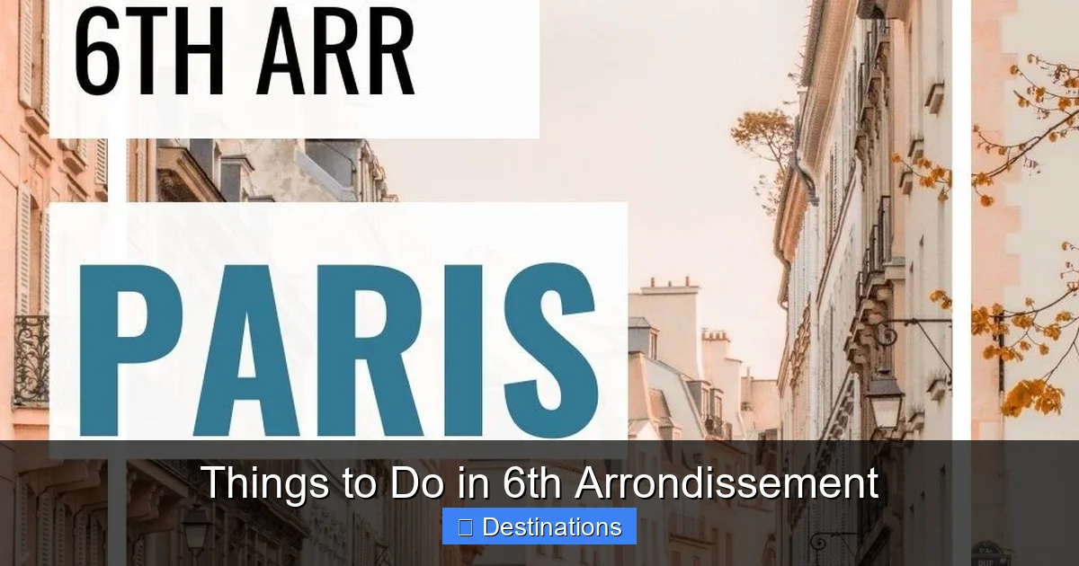 Things to Do in 6th Arrondissement