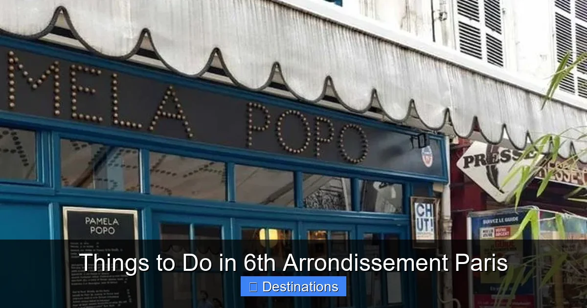 Things to Do in 6th Arrondissement Paris