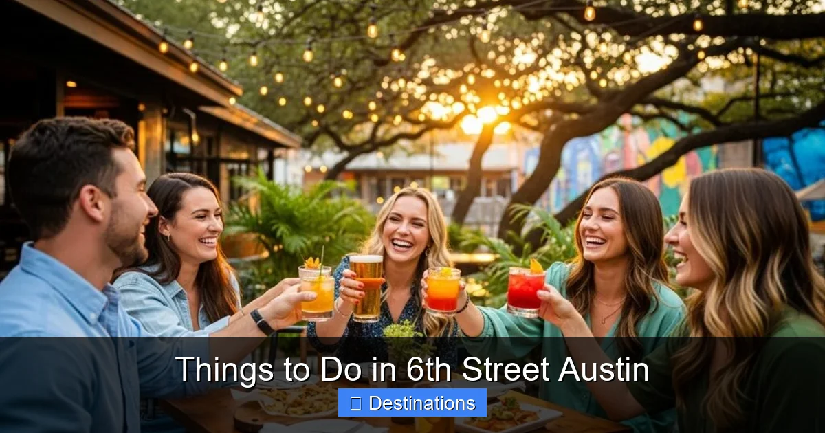 Things to Do in 6th Street Austin