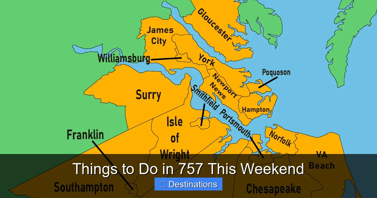 Things to Do in 757 This Weekend