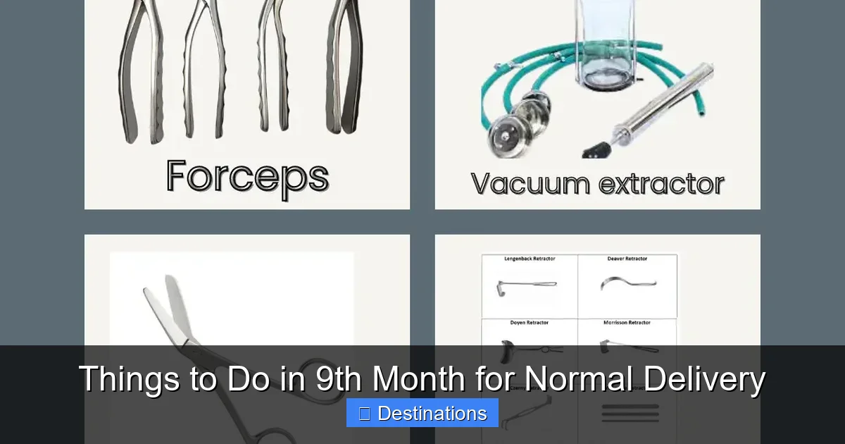 Things to Do in 9th Month for Normal Delivery