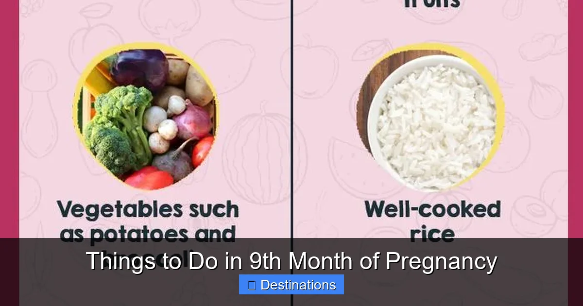Things to Do in 9th Month of Pregnancy