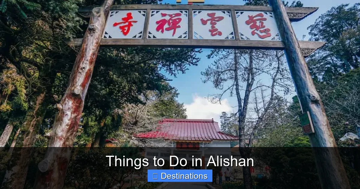 Things to Do in Alishan