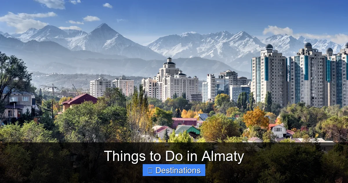 Things to Do in Almaty