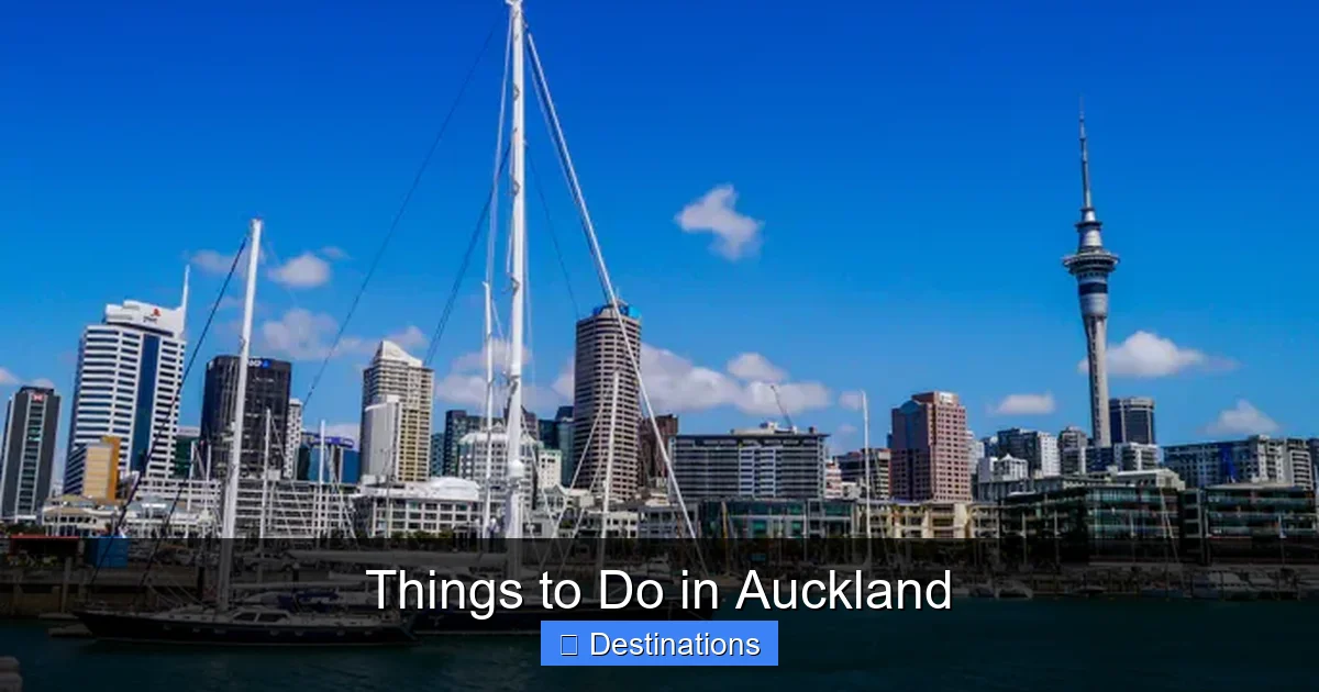 Things to Do in Auckland