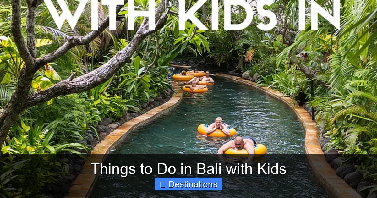 Things to Do in Bali with Kids
