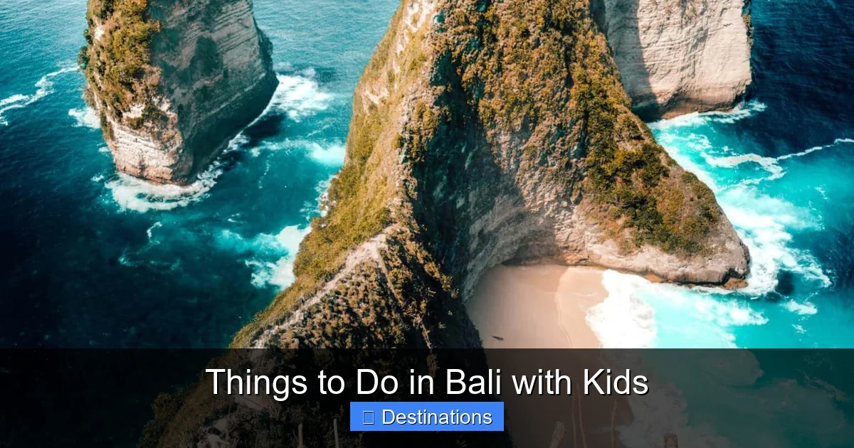 Things to Do in Bali with Kids