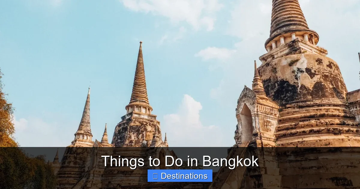 Things to Do in Bangkok