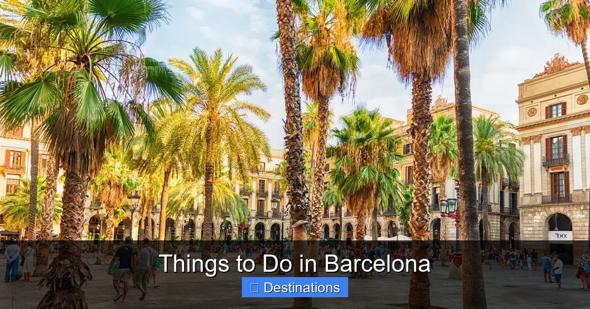 Things to Do in Barcelona