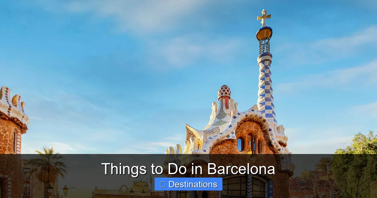 Things to Do in Barcelona