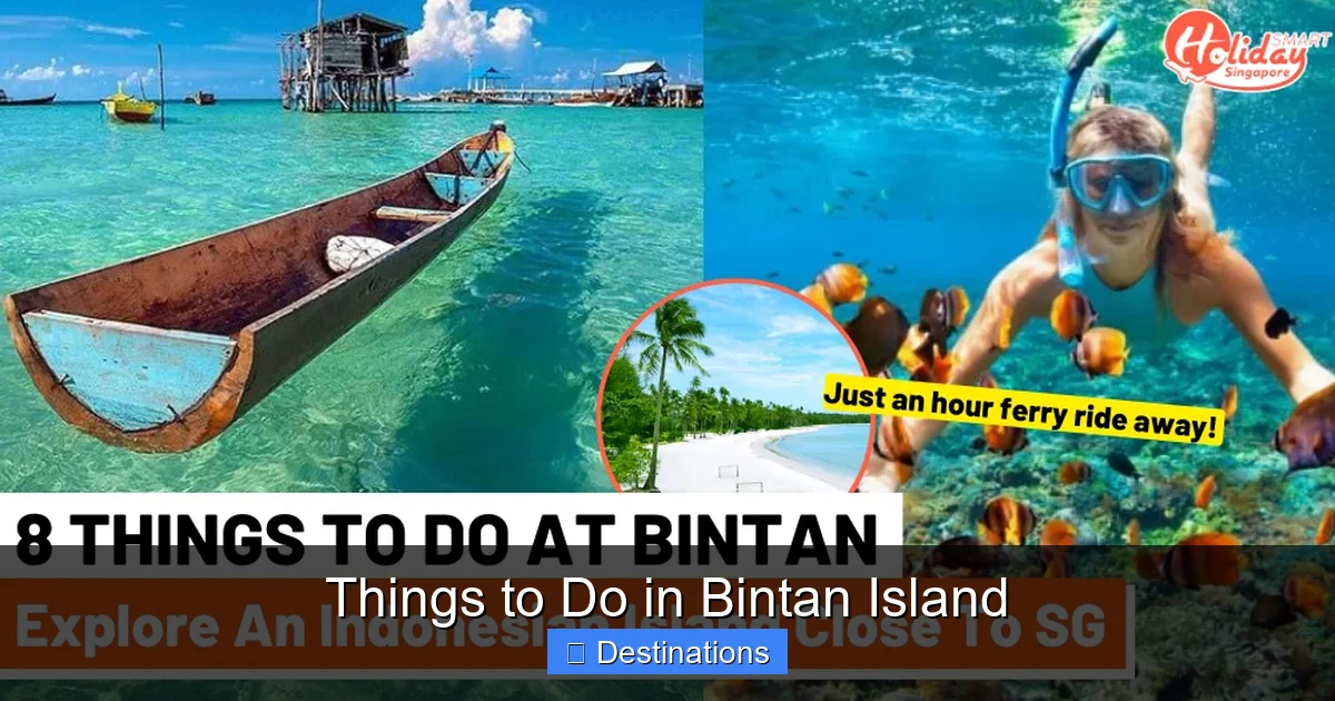 Things to Do in Bintan Island
