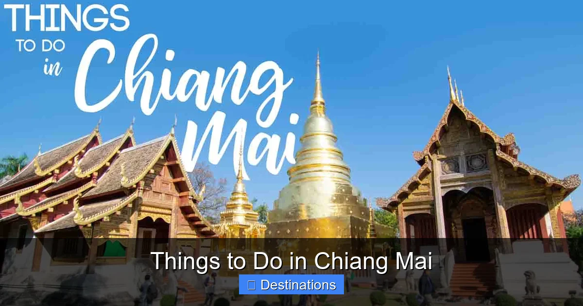 Things to Do in Chiang Mai