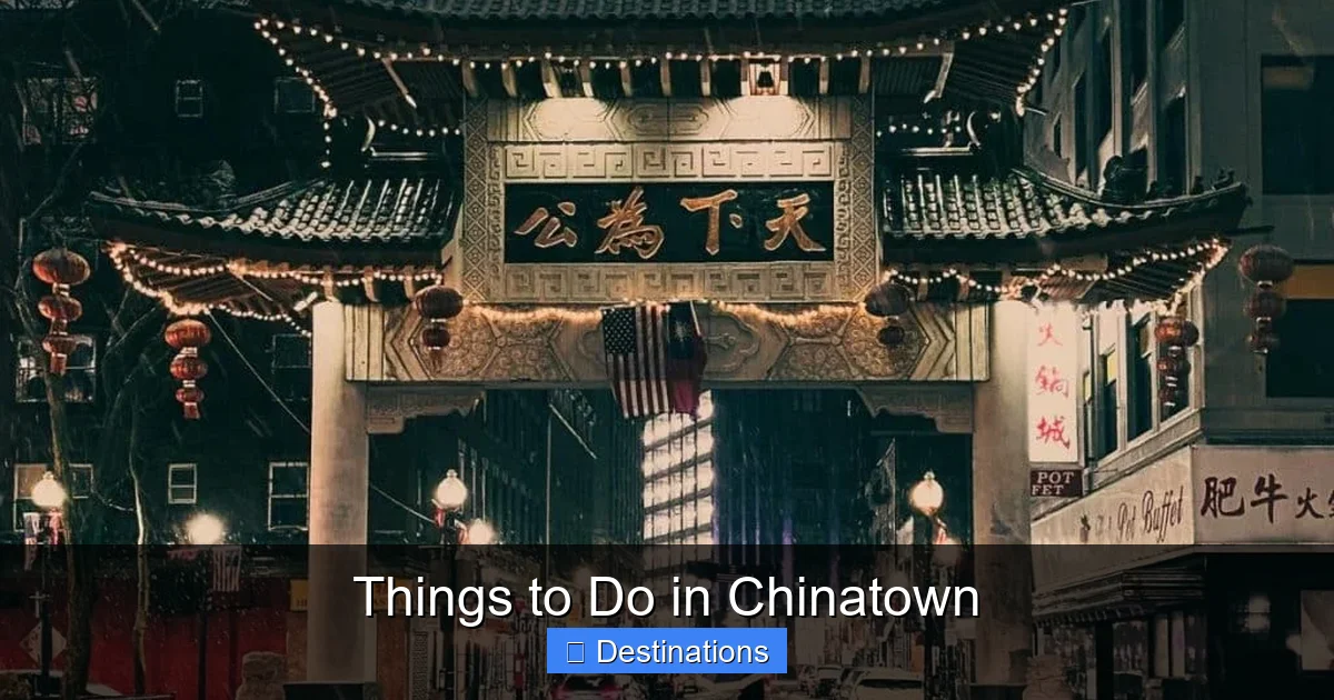 Things to Do in Chinatown