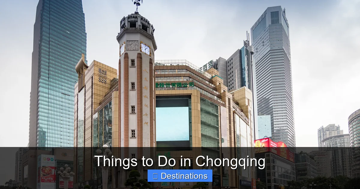 Things to Do in Chongqing