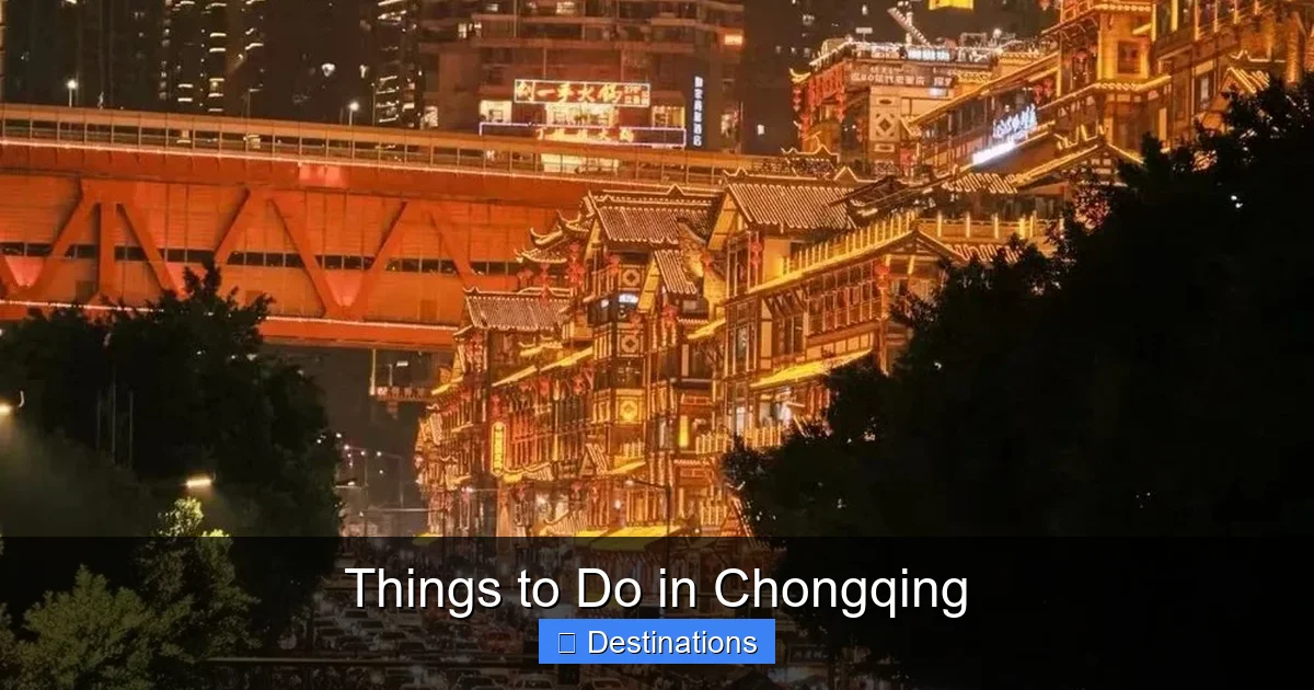 Things to Do in Chongqing