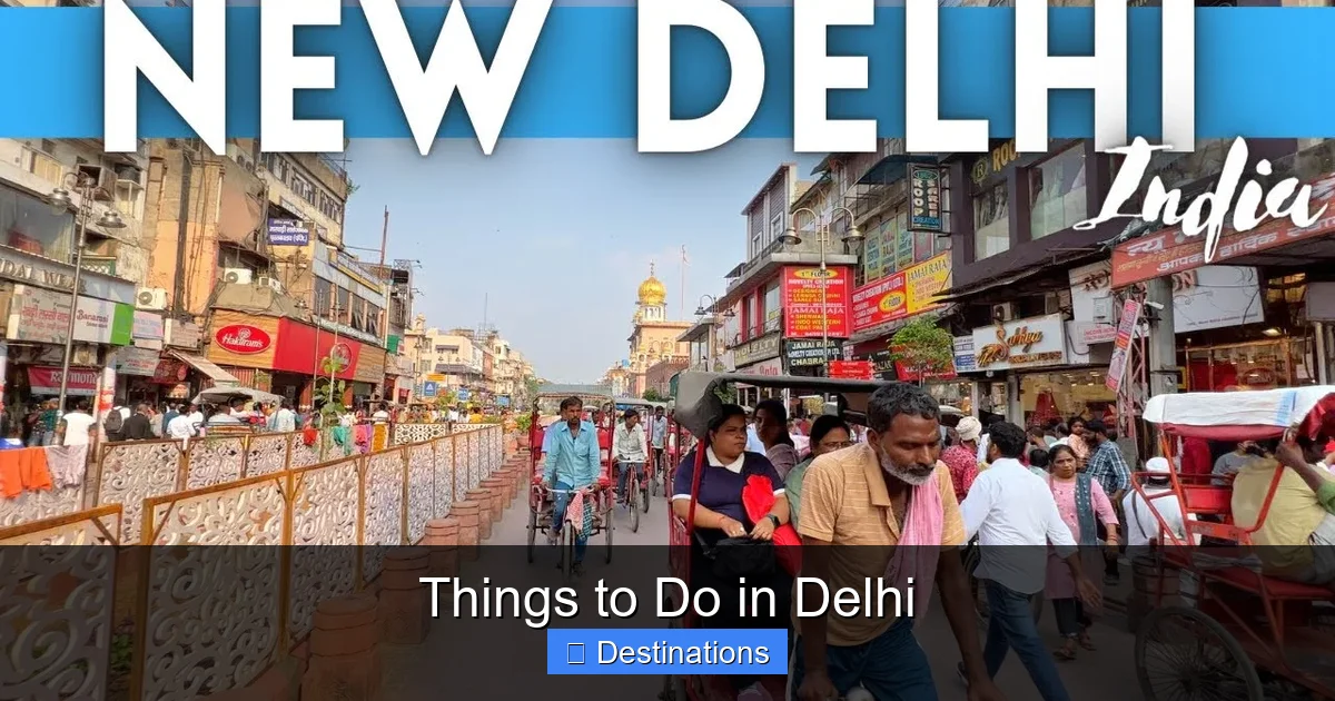 Things to Do in Delhi