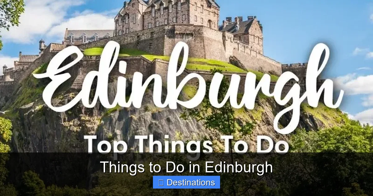 Things to Do in Edinburgh