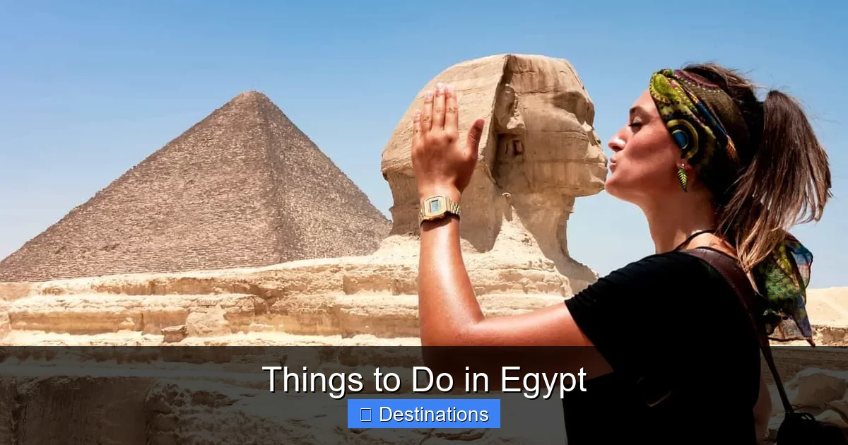 Things to Do in Egypt