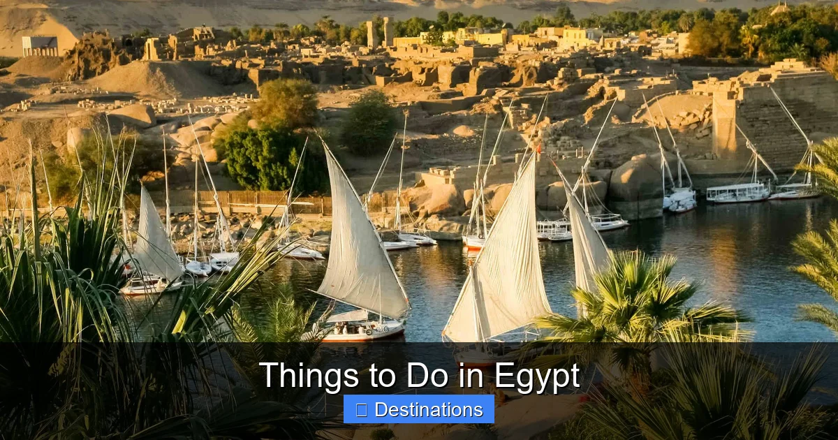Things to Do in Egypt