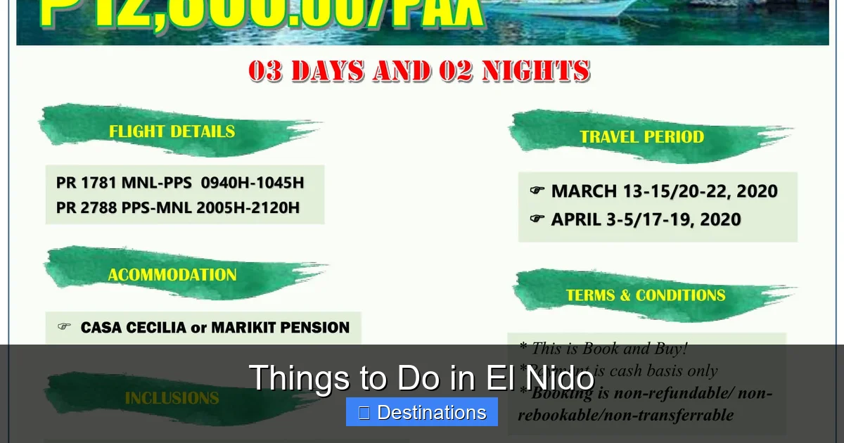 Things to Do in El Nido
