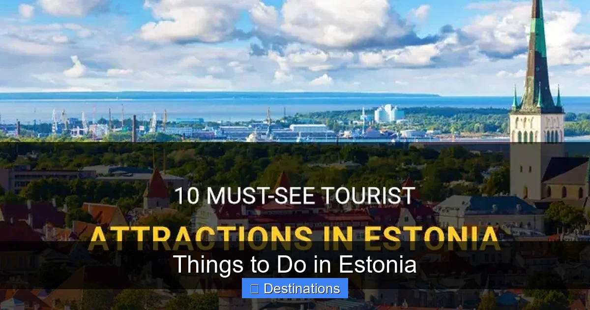 Things to Do in Estonia