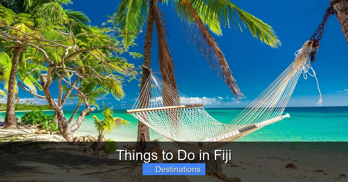 Things to Do in Fiji