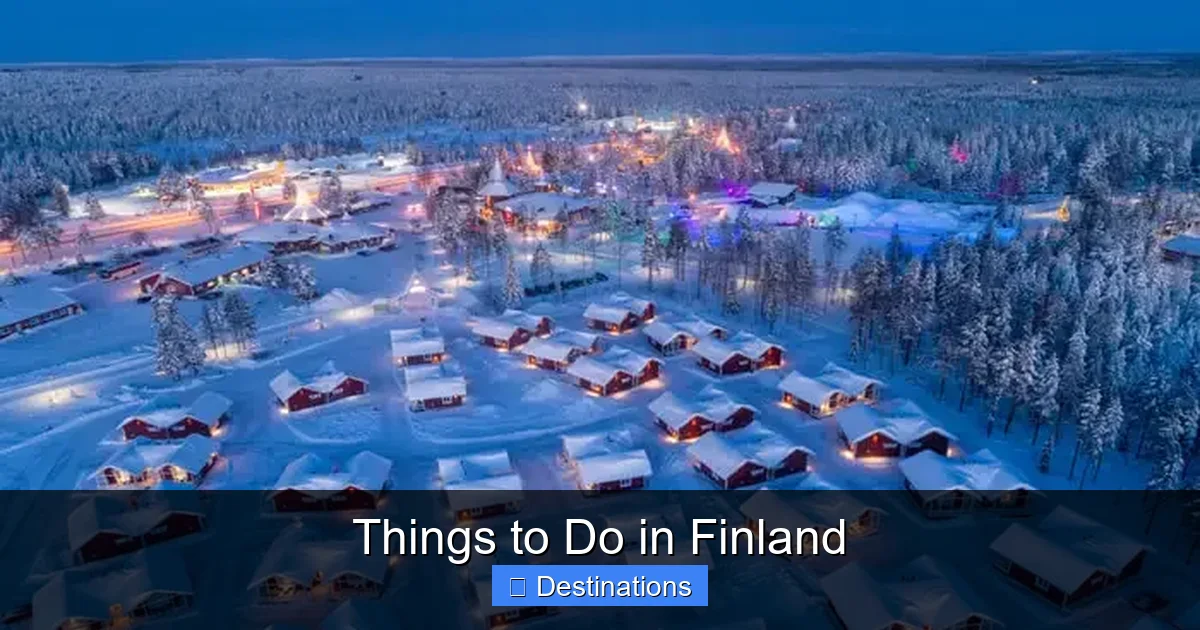 Things to Do in Finland