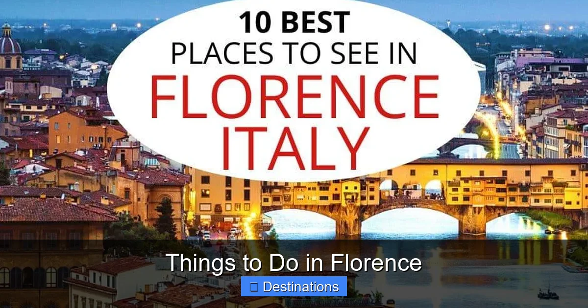 Things to Do in Florence