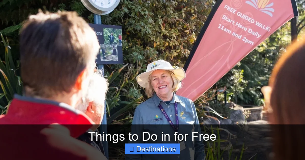 Things to Do in for Free
