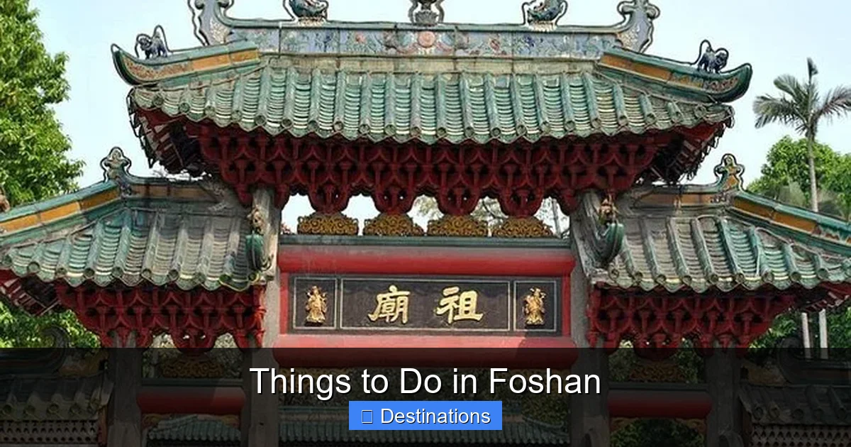 Things to Do in Foshan