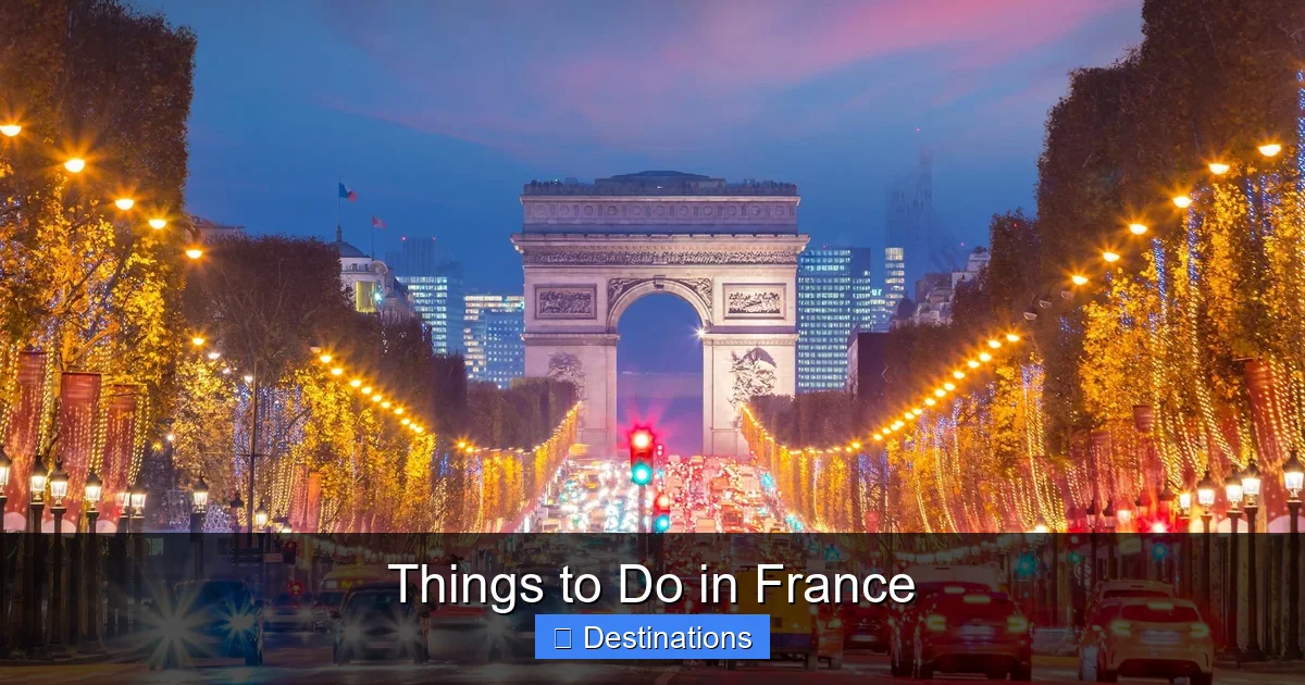 Things to Do in France