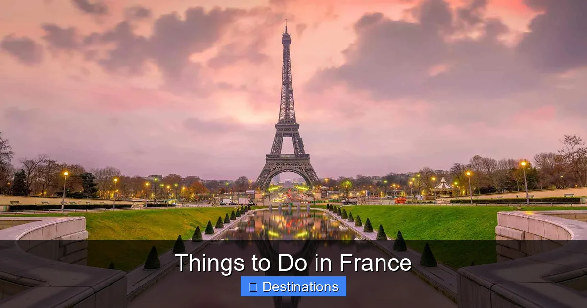 Things to Do in France
