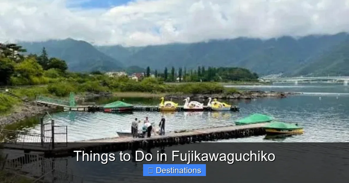 Things to Do in Fujikawaguchiko