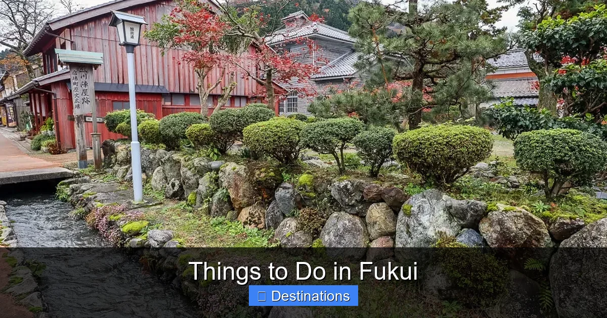 Things to Do in Fukui