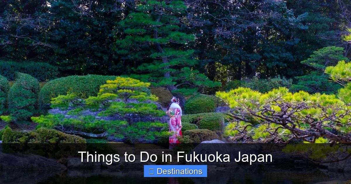 Things to Do in Fukuoka Japan