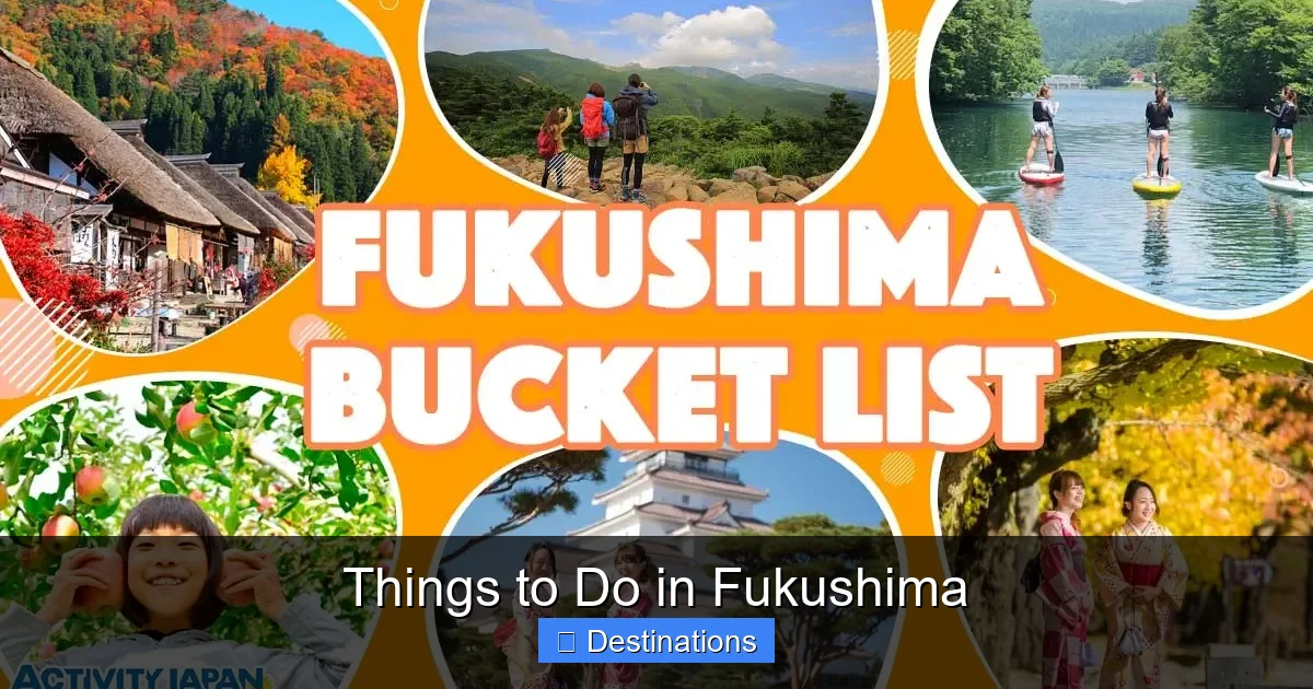 Things to Do in Fukushima