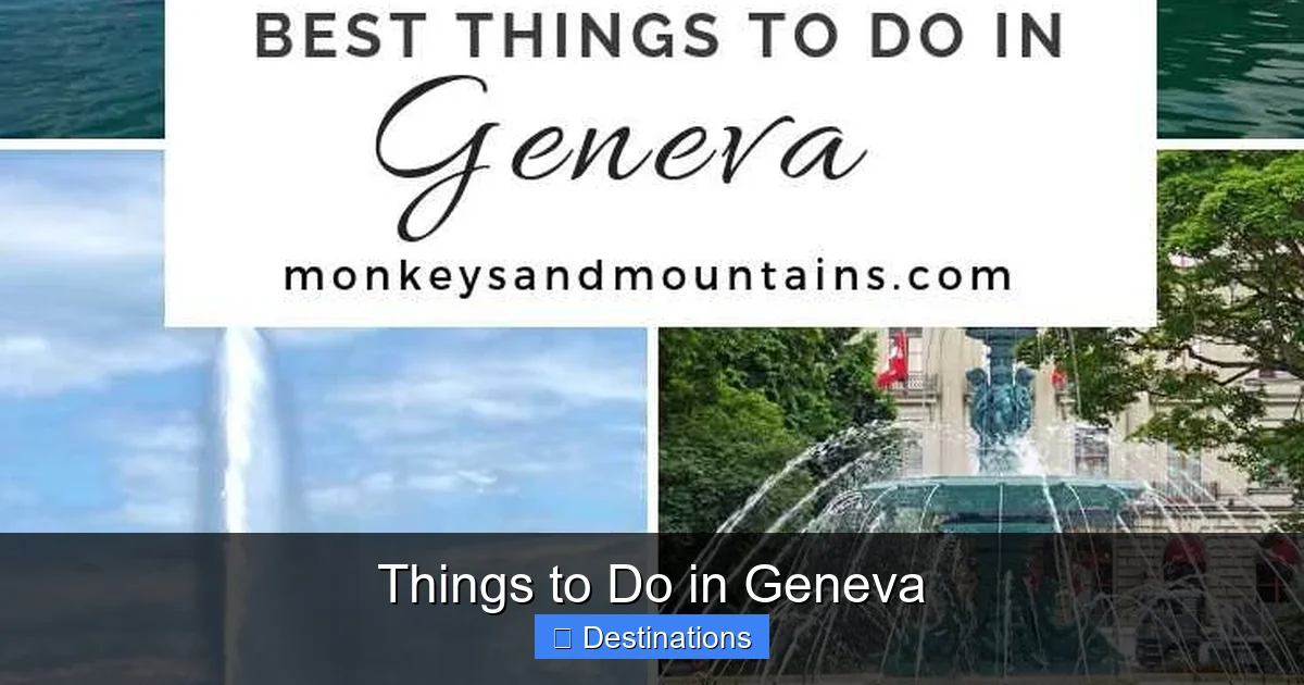 Things to Do in Geneva