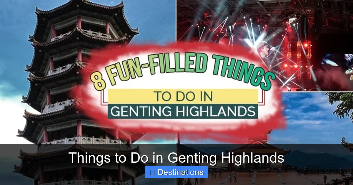 Things to Do in Genting Highlands