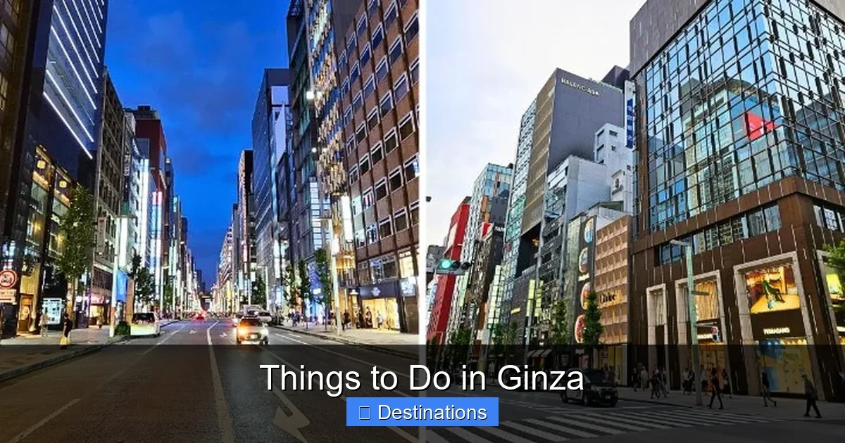 Things to Do in Ginza