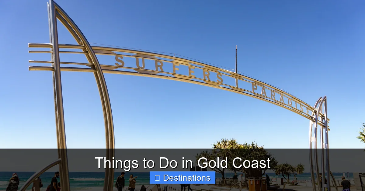 Things to Do in Gold Coast